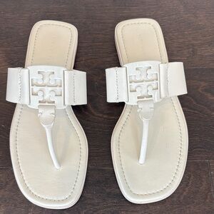 Tory Burch Cream Sandals